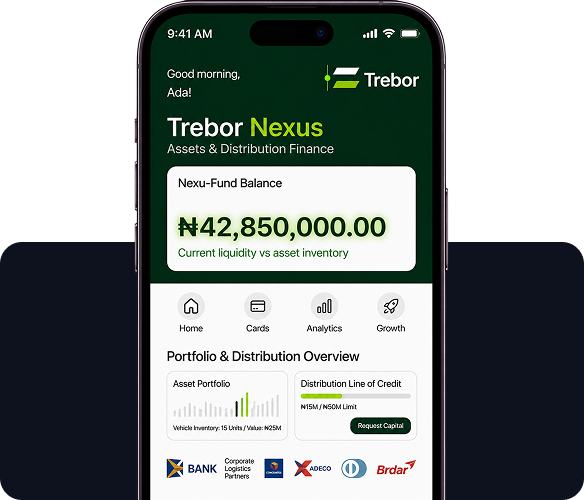 Trebor Nexus app screen