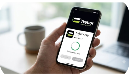 Downloading the Trebor app