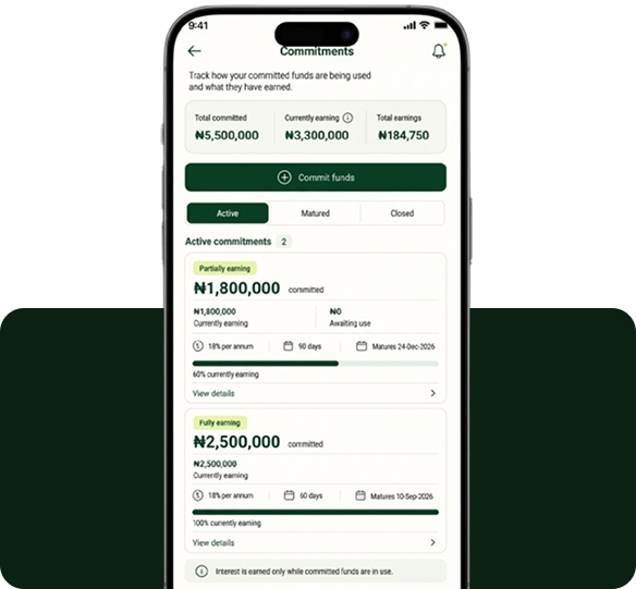 Trebor Nexus app screen
