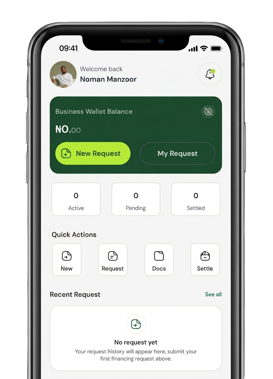 Trebor app dashboard